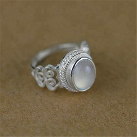 Original-Silver-Natural-Chalcedony-gem-stone-ring (4)